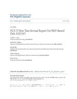 FCE III Year Two Annual Report For NSF Award Deb-1237517
